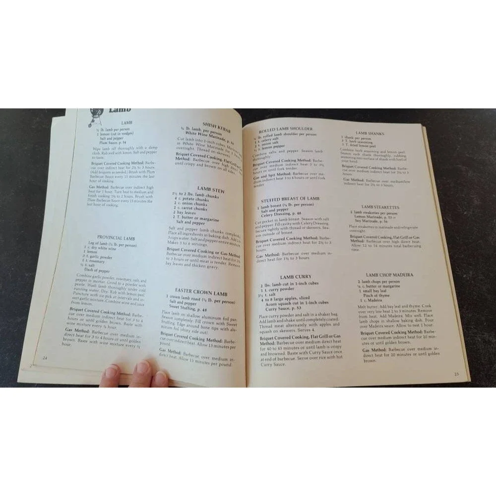Ideals Barbecue Cookbook